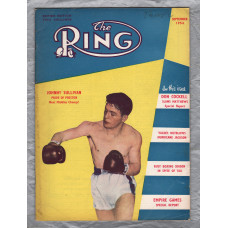 `The Ring` - September 1954 - Vol.33 No.8 - U.K Edition - `Johnny Sullivan Pride Of Preston` - Published by The Ring, Inc.    