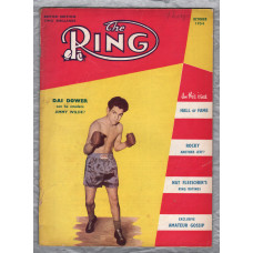 `The Ring` - October 1954 - Vol.33 No.9 - U.K Edition - `Dai Dower` - Published by The Ring, Inc.       