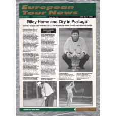European Tour News - No.10 - March 25th 1996 - `Riley Home And Dry In Portugal` - Published by PGA European tour