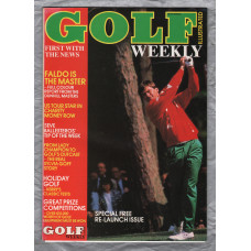 Golf Weekly - Re-Launch Issue - June 15 1989 - `Faldo Is The Masters` - New York Times Publication