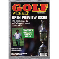 Golf Weekly - Vol.4 No.27 - July 9-15th 1992 - `Open Preview Issue` - New York Times Publication
