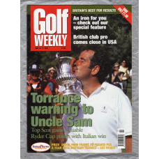 Golf Weekly - Vol.7 No.18 - May 12-17th 1995 - `Torrance Warning To Uncle Sam` - New York Times Publication