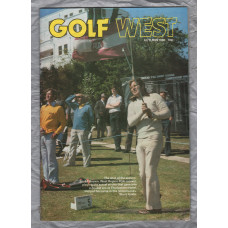 Golf West - Autumn 1980 - `The Shot Of The Season: Stuart Brown,West Region PGA Captain` - Published by West Print & Graphic 