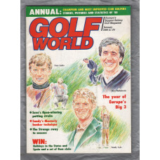 Golf World - Vol.28 No.1 - January 1989 - `Seve`s Open-Winning Putting Stroke` - Golf World Limited