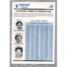 Volvo Tour - Information - August 5th 1991 - `A Victory Timed To Perfection` - Published by PGA European Tour