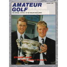 Amateur Golf - August 1992 - `Stuart Cage English Amateur Champion` - Fore Golf Publications    