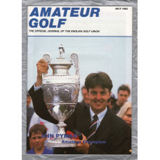 Amateur Golf - July 1993 - `Ian Pyman Amateur Champion` - Fore Golf Publications