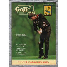 Golf News - Vol.5 No.8 - September 1983 - `Salute To Faldo,Four Time Winner` - Golf Club News Ltd  