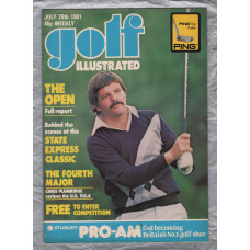 Golf Illustrated - Vol.194 No.3833 - July 29th 1981 - `The Open, Full Report` - Published By The Harmsworth Press 