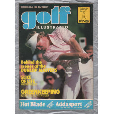 Golf Illustrated - Vol.194 No.3793 - October 22nd 1980 - `Behind The Scenes At The Dunlop Masters` - Published By The Harmsworth Press 