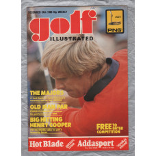 Golf Illustrated - Vol.194 No.3802 - December 24th 1980 - `The Majors` - Published By The Harmsworth Press 