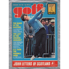 Golf Illustrated - Vol.194 No.3810 - February 18th 1981 - `The Magic Of The Masters` - Published By The Harmsworth Press 