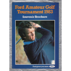 Ford Amateur Golf Tournament 1983 - Souvenir Brochure - Double Page Sierra Advert