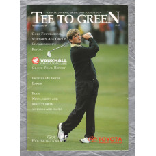 Tee To Green - Winter 1993/94 - `Vauxhall Golf Club Team Classic` - Golf Foundation Publication     