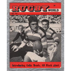 Rugby World - Vol.1 No.10 - July 1961 - `Eight Brothers-and all Cardiff Players by J.B.G. Thomas` - Charles Buchanan Publications Limited
