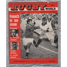 Rugby World - Vol.3 No.10 - October 1963 - `Spotlight on Wasps` - Charles Buchanan Publications Limited