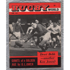 Rugby World - Vol.1 No.9 - June 1961 - `Rugby`s Cricketers by David Kenny` - Charles Buchanan Publications Limited