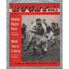 Rugby World - Vol.4 No.5 - May 1964 - `Three Yorkshire Scrum-Halves by M.H.Stevenson` - Published by Go Magazine