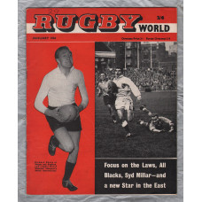 Rugby World - Vol.4 No.1 - January 1964 - `When Scotland said "no" to the All Blacks by Jock Wemyss` - Published by Go Magazine