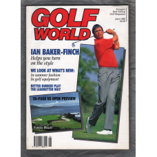 Golf World - Vol.31 No.6 - June 1992 - `Ian Baker-Finch Helps You Turn On Style` - New York Times Company