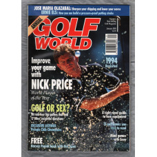 Golf World - Vol.34 No.1 - January 1995 - `Improve Your Game With Nick Price World Player Of The Year` - New York Times Company
