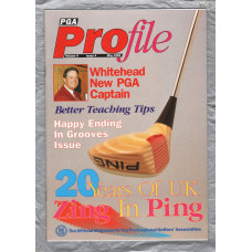 PGA Profile - Vol.4 No.4 - May 1993 - `20 Years of UK Zing in Ping` - In Focus Publishing