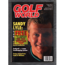 Golf World  - Vol.30 No.3 - March 1991 - `Sandy Lyle: Looking To A Brighter Future?` - New York Times Company