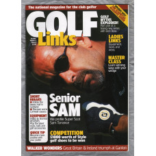 Golf Links - Vol 3. No.4 - October/November 2003 - `Senior Sam` - Published by BSL Publications