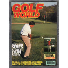 Golf World - Vol.29 No.10 - October 1990 - `How To Play Seve`s 5 Great Escape Shots` - New York Times Company