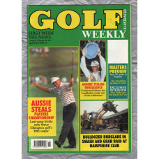 Golf Weekly - Vol.3 No.13 - April 5-10 1991 - `Aussie Steals Players Championship` - New York Times Publication
