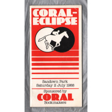 Sandown Park Racecourse - Saturday 2nd July 1988 - Eclipse Flat Meeting