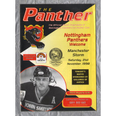 `The Panther` - Nottingham Panthers vs Manchester Storm - Saturday 21st November 1998 - Ice Hockey Superleague.