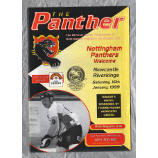 `The Panther` - Nottingham Panthers vs Newcastle Riverkings - Saturday 16th January 1999 - Ice Hockey Superleague.
