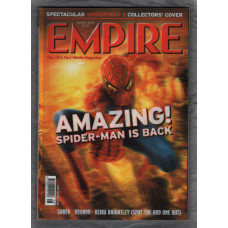 Empire - Issue No.182 - August 2004 - `Amazing! Spider-Man Is Back` - Bauer Publication