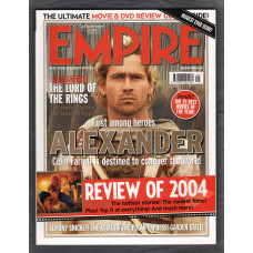 Empire - Issue No.187 - January 2005 - `First Among Heroes....Alexander` - Bauer Publication