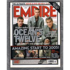 Empire - Issue No.188 - February 2005 - `Higher Stakes, Bigger Cast...Ocean`s Twelve` - Bauer Publication
