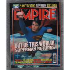 Empire - Issue No.205 - July 2006 - `Out Of This World! - Superman Returns` - Bauer Publication