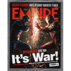 Empire - Issue No.322 - April 2016 - `It`s War! Iron Man vs Cap: Marvels Mightiest Heroes Kick Off` - Bauer Publication