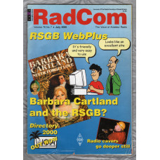 RADio COMmunication - July 2000 - Vol.76 No.7 - `Audio-Driven S-Meter For DC Receivers` - Published by RSGB Publications