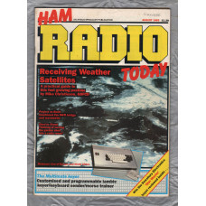 Ham Radio Today - August 1985 - Vol.3 No.8 - `Receiving Weather Satellites` - Published by Argus Specialist Publications Ltd