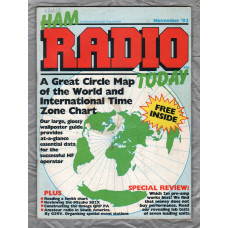 Ham Radio Today - November 1983 - Vol.1 No.11 - `Secrets of the Smiths Chart` - Published by Argus Specialist Publications Ltd