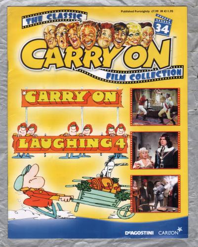 The Classic CARRY ON Film Collection - 2004 - No.34 - `Carry On Laughing 4` - Published by De Agostini UK Ltd - (No DVD, Magazine Only)