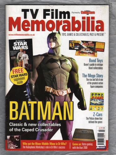 T V Film Memorabilia Magazine - July 2007 - `BATMAN` - Published by Simon Epton