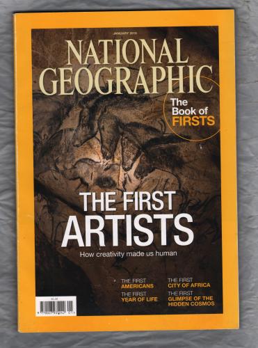 National Geographic - January 2015 - Vol.227 - No.1 - `The Book of Firsts` - Published by National Geographic