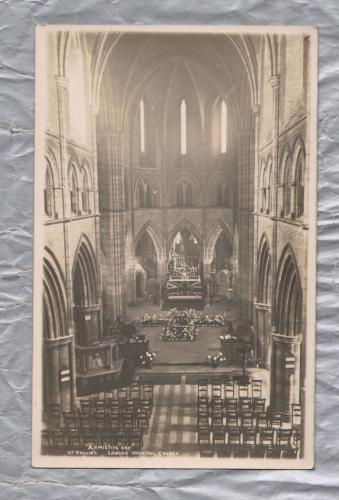 `Armistice Day - St Philip`s London Hospital Church` - Postally Unused - Producer Unknown