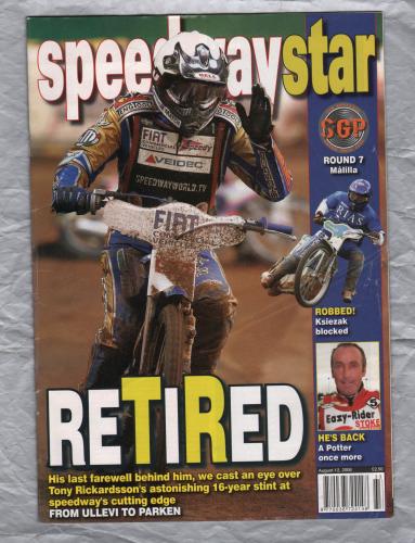 Speedwaystar - Vol.55 No.21 - August 12 2006 - `ReTiRed` - Published by Pinegen Ltd