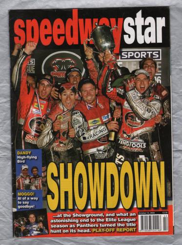 Speedwaystar - Vol.55 No.30 - October 14 2006 - `Showdown` - Published by Pinegen Ltd