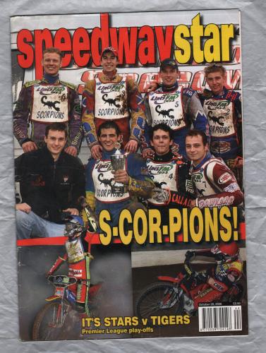 Speedwaystar - Vol.55 No.32 - October 28 2006 - `S-COR-PIONS!` - Published by Pinegen Ltd