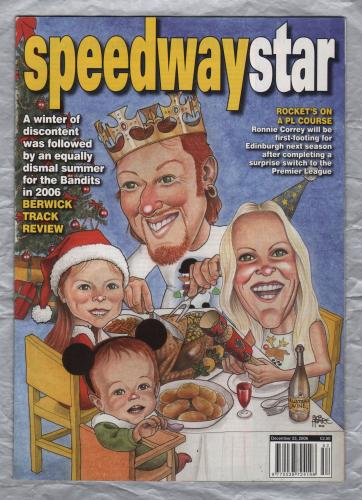 Speedwaystar - Vol.55 No.40 - December 23 2006 - `Berwick Track Review` - Published by Pinegen Ltd