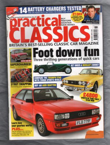 Practical Classics - October 2005 - `Strut Swapping` - Published by Emap Automobile Ltd